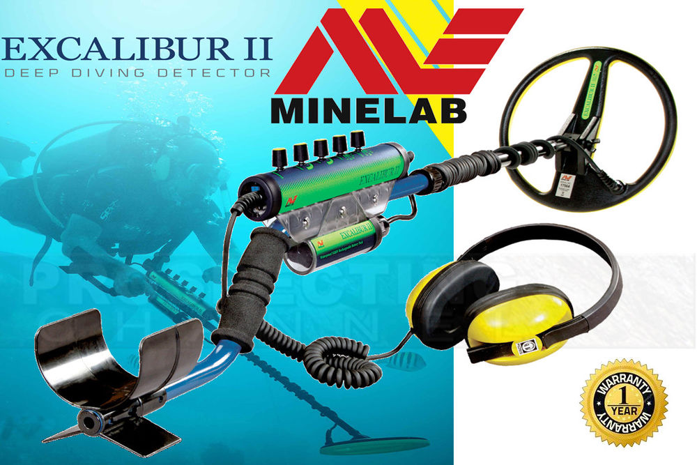 Detector submarino Minelab Excalibur II