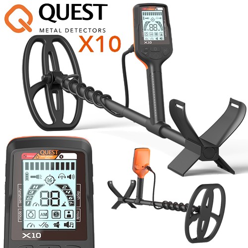 Detector de Metales Quest X10 – Detectores Metales – Detectores todo  Terreno – Detectores de Oro