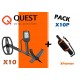 Pack QUEST X10 + XPOINTER