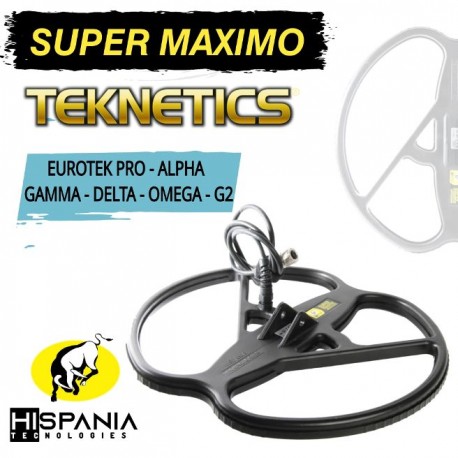 PLATO SUPER MAXIMO para detectores de metales TEKNETICS