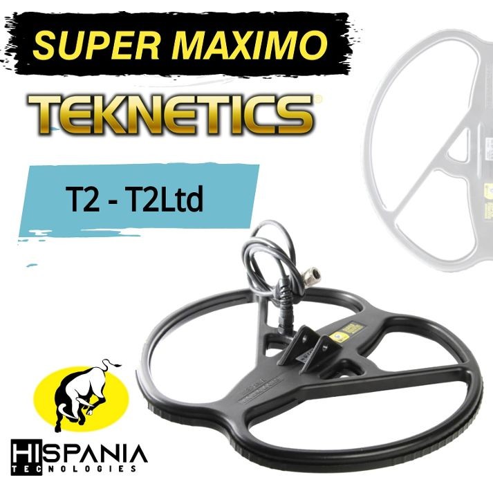 Hispania Plato Super Máximo para detectores de Metales Teknetics T2 y T2 Ltd 