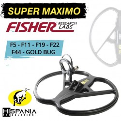 PLATO HISPANIA SUPER MAXIMO para detectores de metales FISHER F5, F11, F19, F22, F44 y Gold Bug Pro
