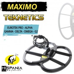 PLATO MAXIMO para detectores de metales TEKNETICS OMEGA, G2, GAMMA, ALPHA y EUROTEK PRO