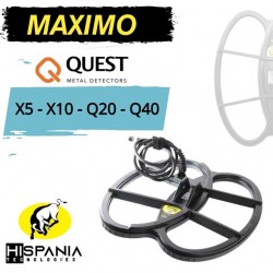 PLATO MAXIMO para detectores de metales QUEST Q20-Q40-X5-X10