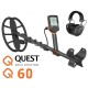Detector de metales QUEST Q60 demostración