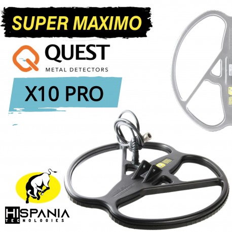 PLATO SUPER MAXIMO para detectores de metales QUEST X10 PRO