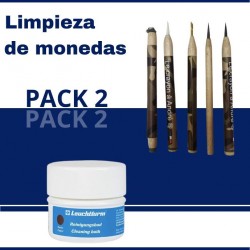 PACK 2 LIMPIEZA DE MONEDAS