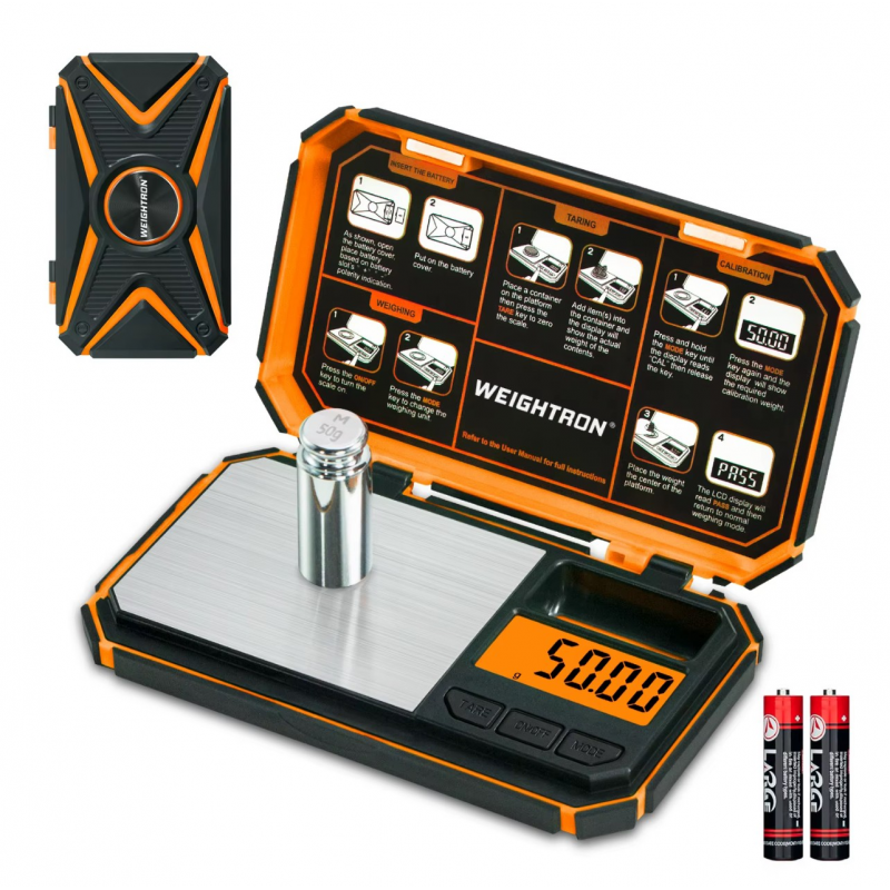 Báscula de precisión para monedas y joyería