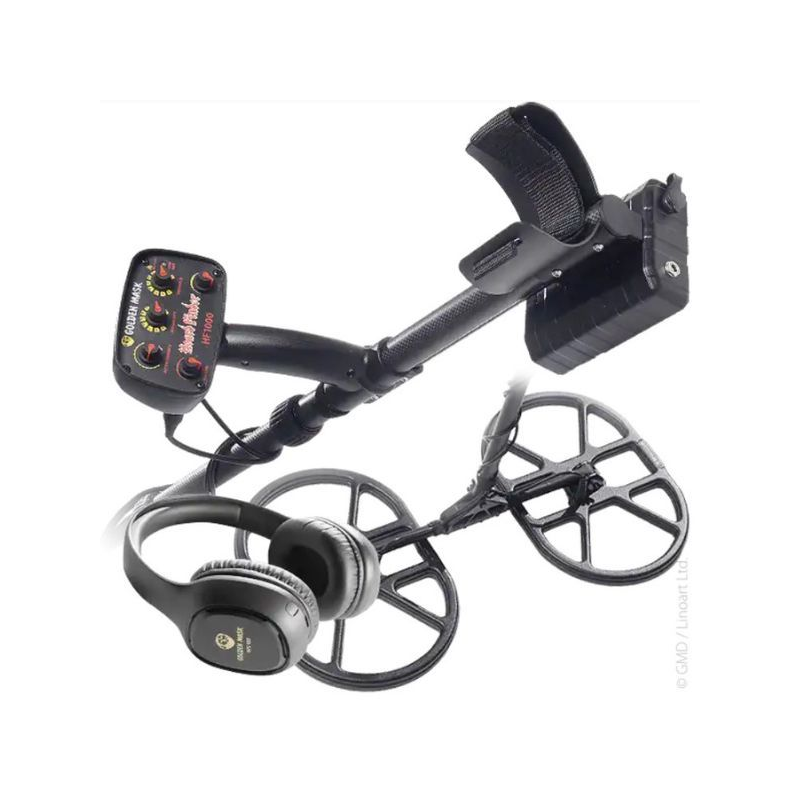 Detector de metales Golden Mask HF1000 2 Box Coils SET