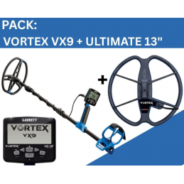 Pack Garrett Vortex VX9 + Ultimate 13"