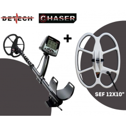 Pack detector de metales Detech Chaser + SEF 12X10"