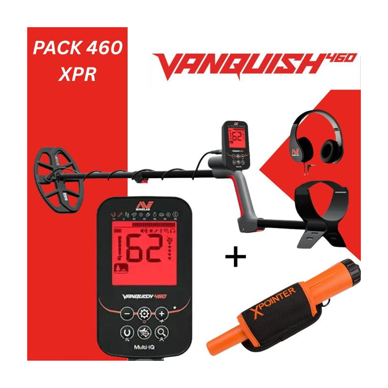 Pack Minelab Vanquish 460 + XPointer