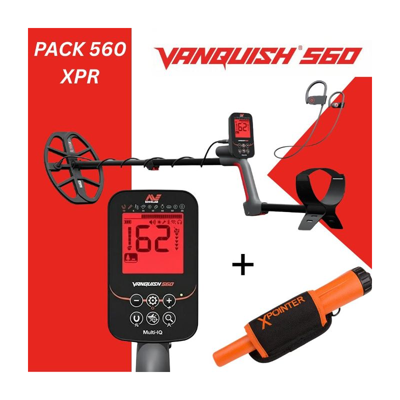 Pack Minelab Vanquish 560 + XPointer