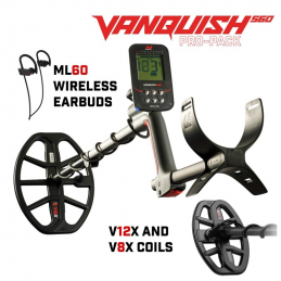Detector de metales Minelab Vanquish 560 PRO PACK