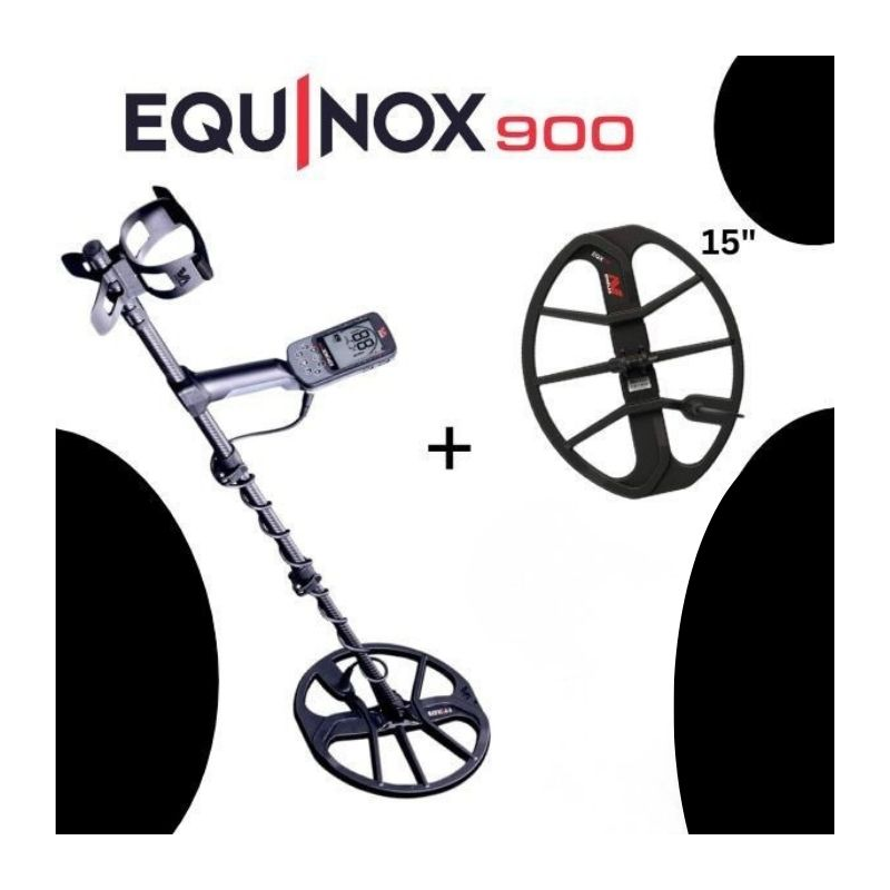 PACK Minelab Equinox 900 + Plato 15"