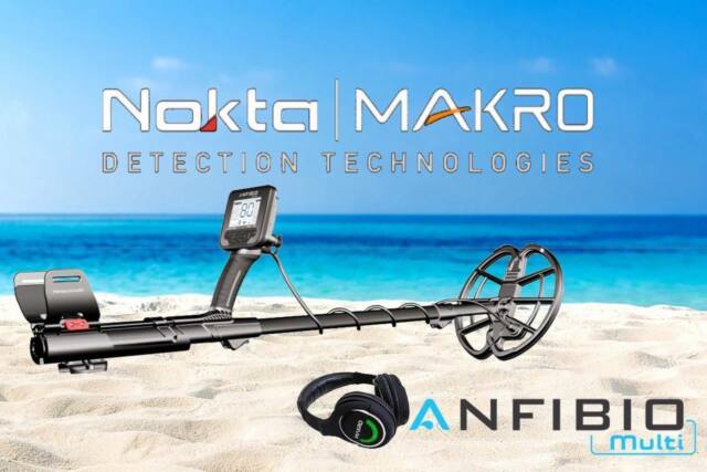 Descripción del nuevo detector de metales Nokta-Makro Anfibio -