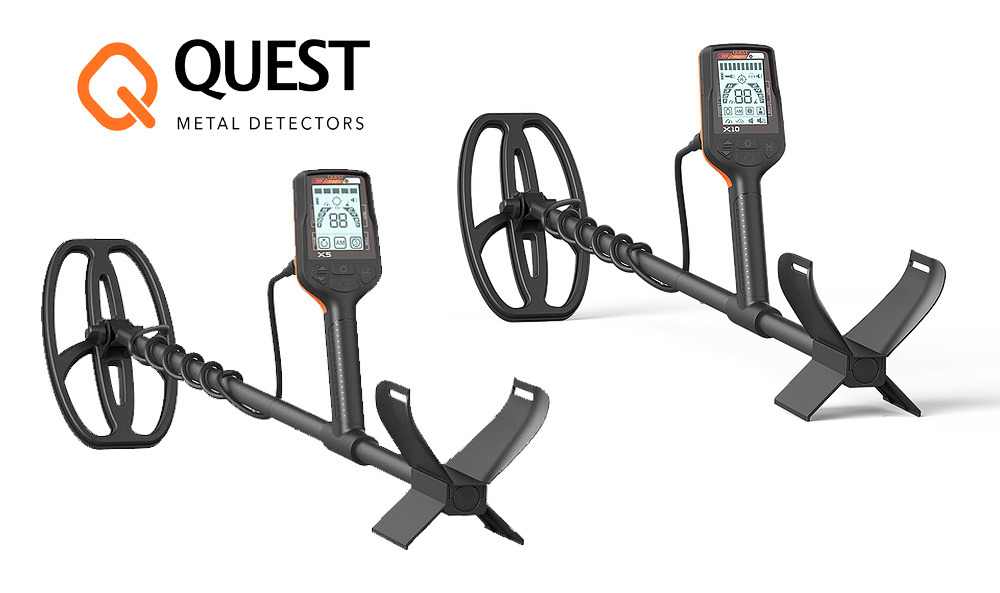 Lanzamiento de los nuevos detectores de metales Quest X5 y X10. Aquí los tienes!
