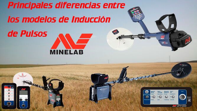 Detectores de metales de inducción de pulsos Minelab