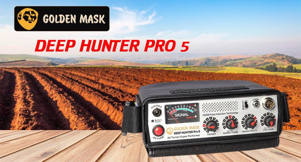 Características del Golden Mask Deep Hunter Pro 5. Profundidad garantizada!