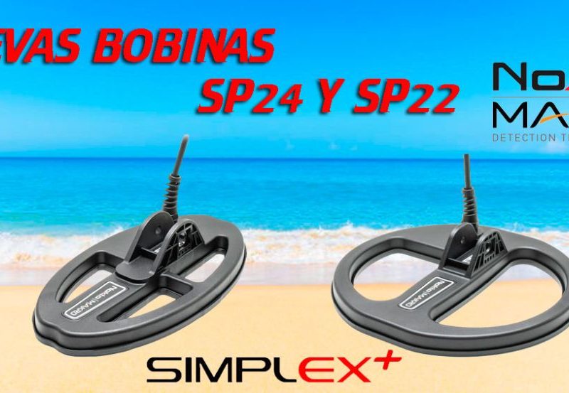 Nuevas bobinas SP22 y SP24 para Nokta Simplex. Aquí las tienes!