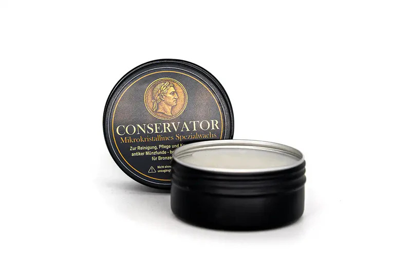 Cera protectora de la pátina para monedas