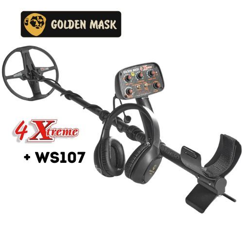Detector de reliquias y tesoros Golden MASK 4 Xtreme WS