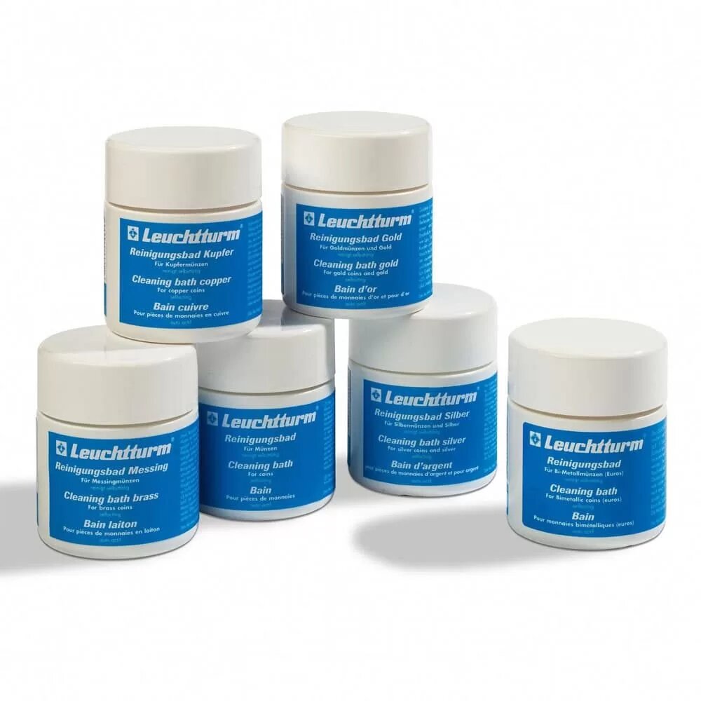 Líquido para limpieza de monedas