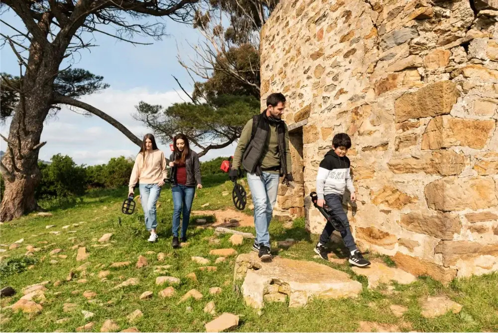 Sitios históricos para la detección de metales