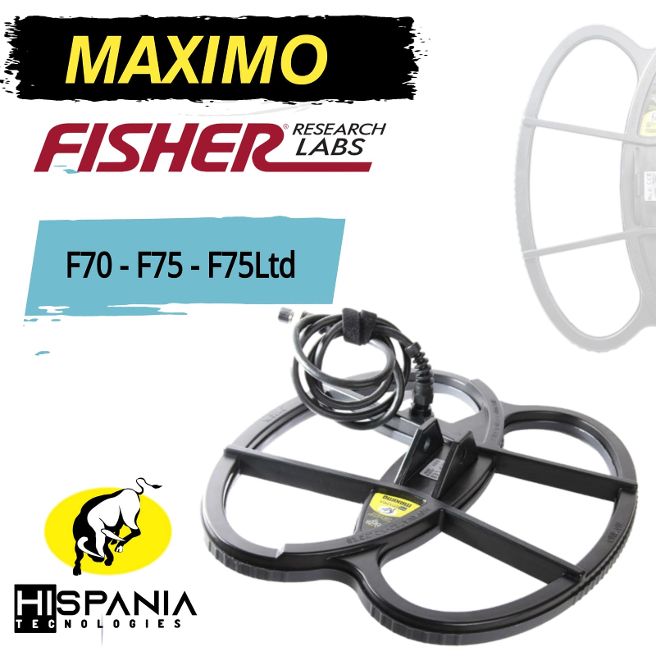 PLATO MAXIMO para detectores de metales FISHER F70 y F75