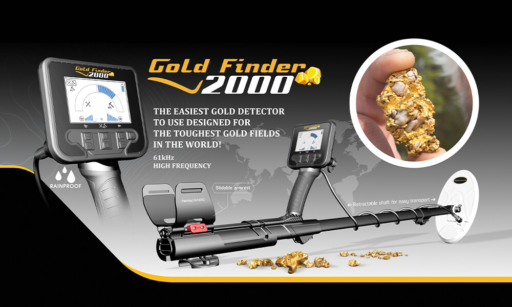Detector para prospección de oro