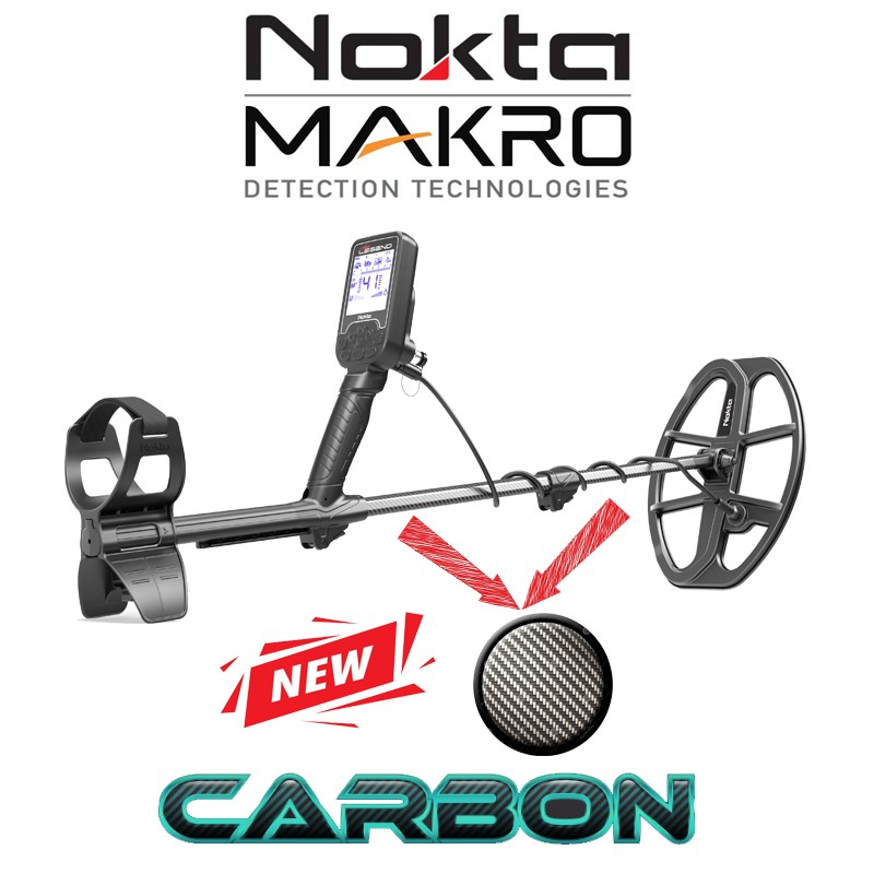 Nokta Legend Carbon para buscar monedas