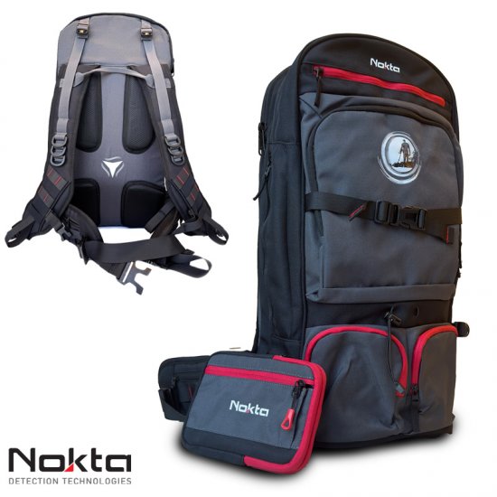 Mochila ergonómica Nokta para llevar detector de metales