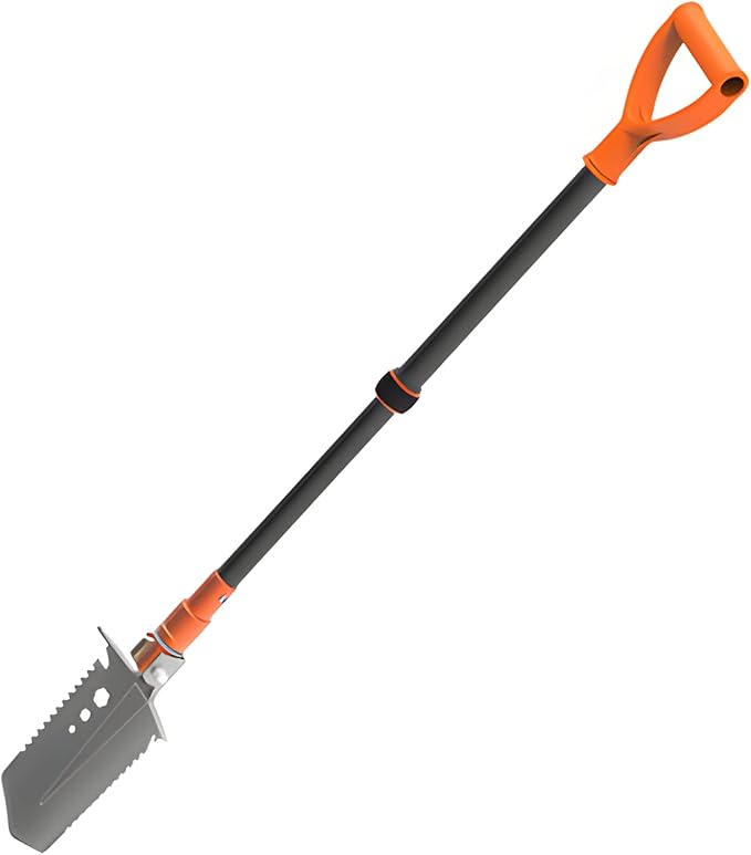 Pala plegable para la detección de metales