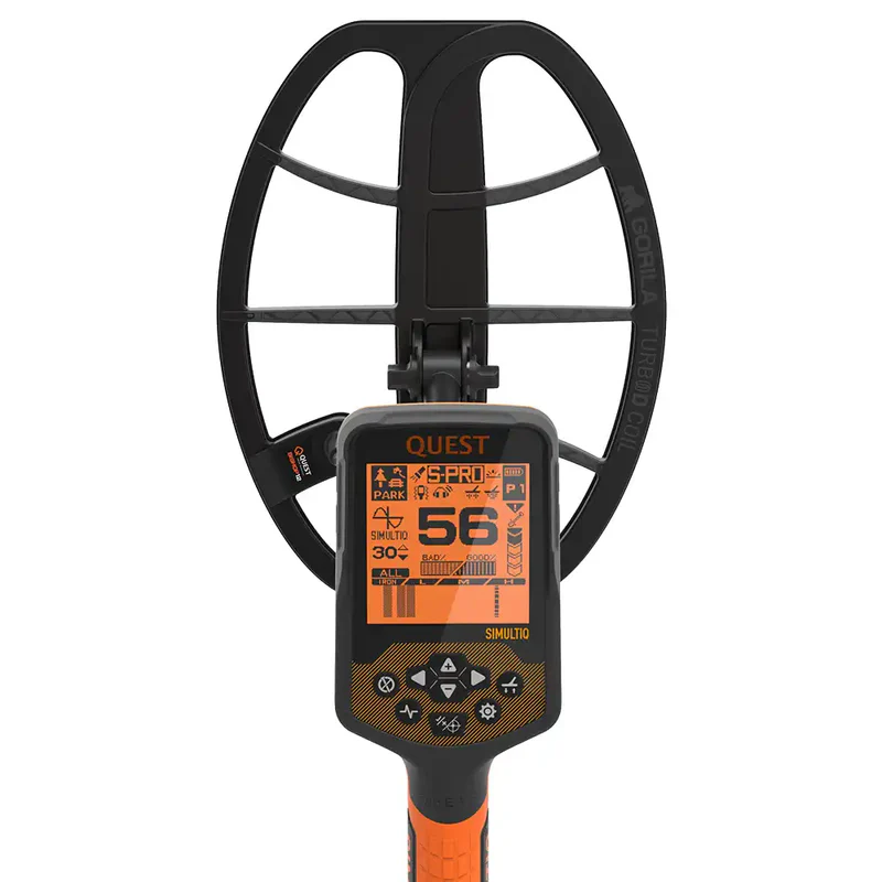 Detector de monedas Quest S Pro