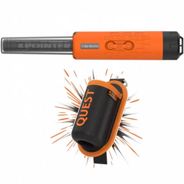 Pinpointer o detector de mano para búsqueda de metales