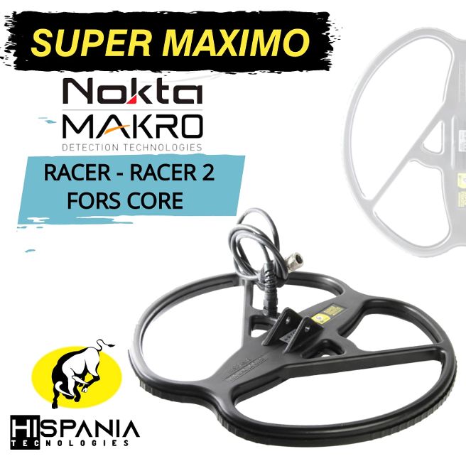 PLATO HISPANIA SUPER MAXIMO para detectores de metales MAKRO RACER y RACER 2