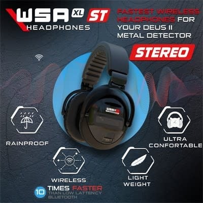 Auriculares inalámbricos para detector de metales XP ICON X