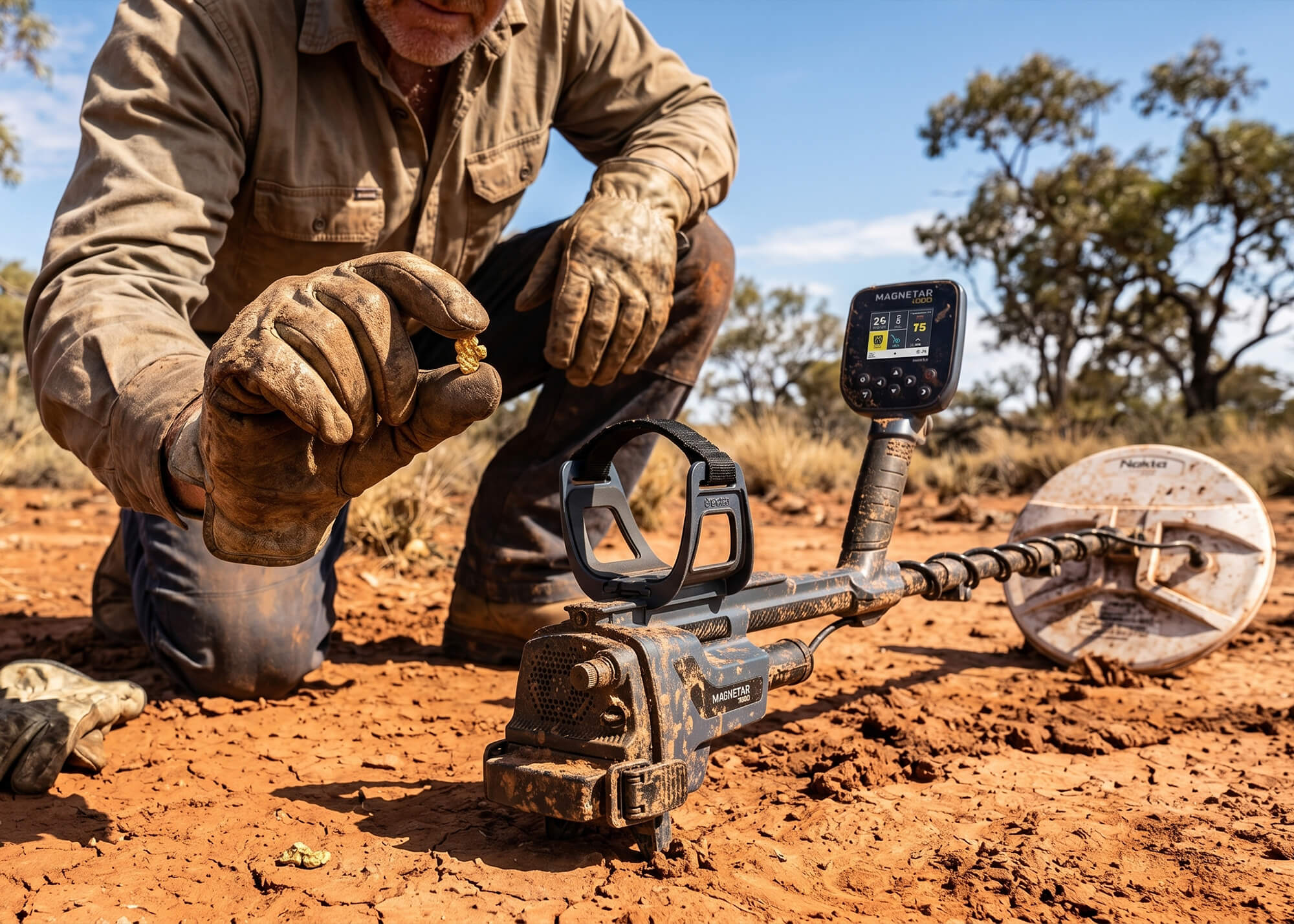 Máquina buscadora de oro Nokta Magnetar 9000